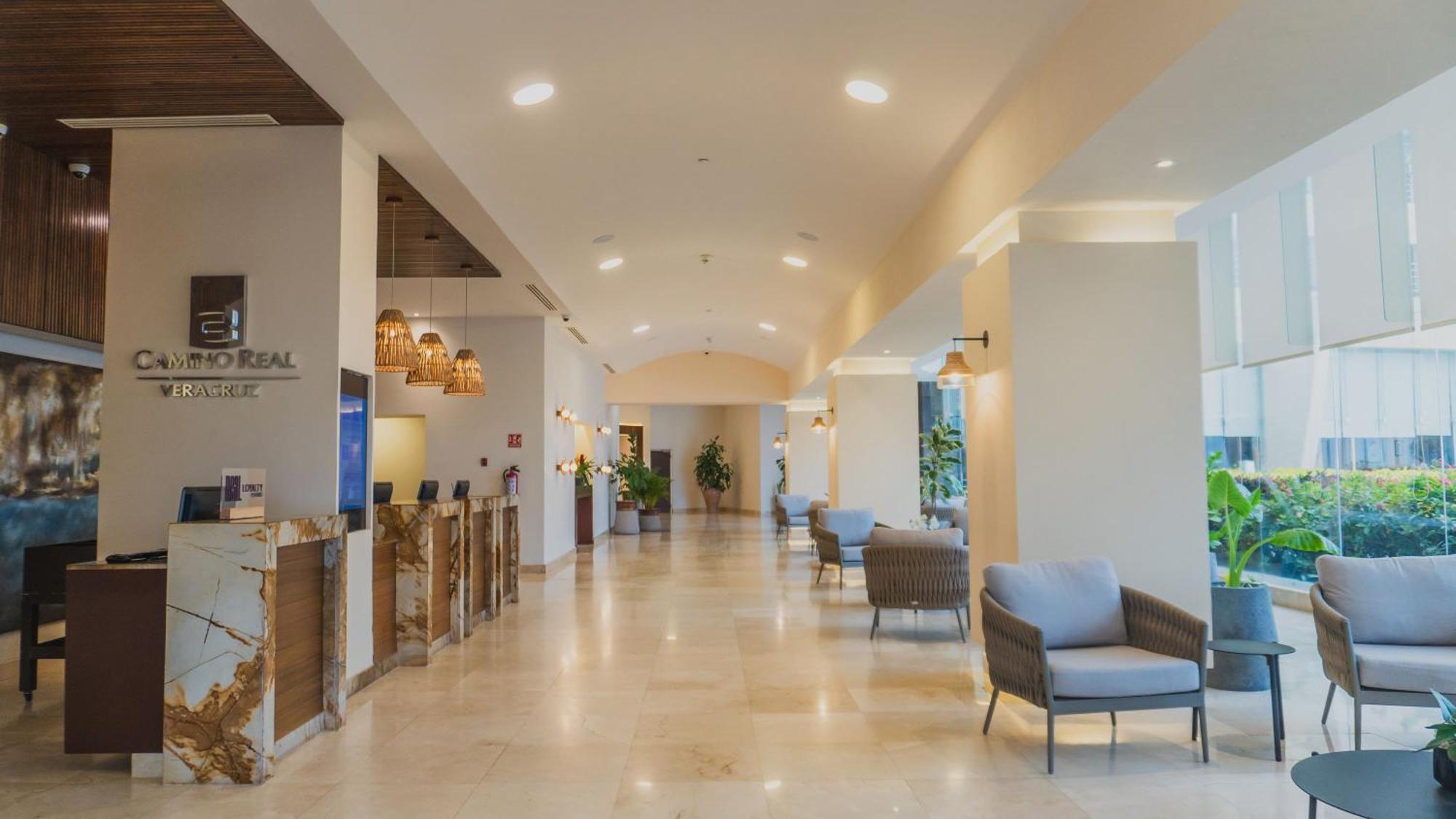 Camino Real Веракрус Экстерьер фото Lobby